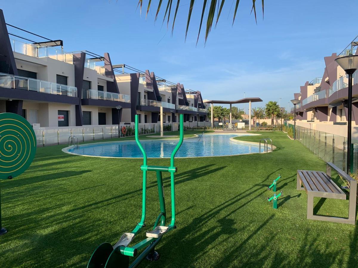 Higuericas 411 - Planta Baja - Vista Piscina - Cerca Playa Apartment Pilar de la Horadada Exterior photo