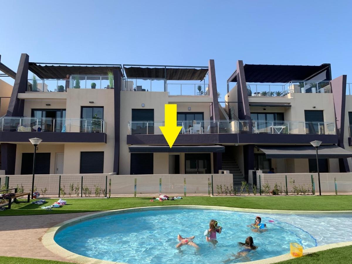 Higuericas 411 - Planta Baja - Vista Piscina - Cerca Playa Apartment Pilar de la Horadada Exterior photo